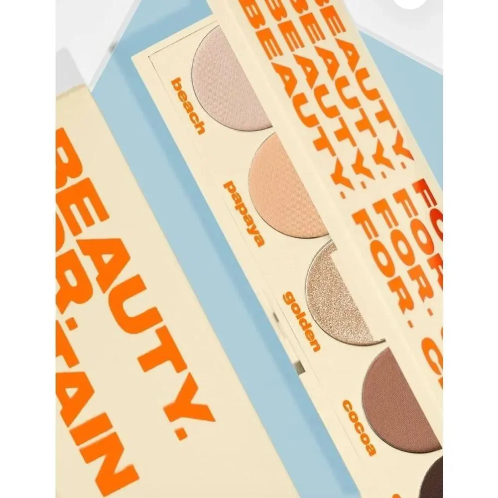 BEAUTY FOR CERTAIN Playa to Palazzo Eyeshadow Palette~$51 Retail~